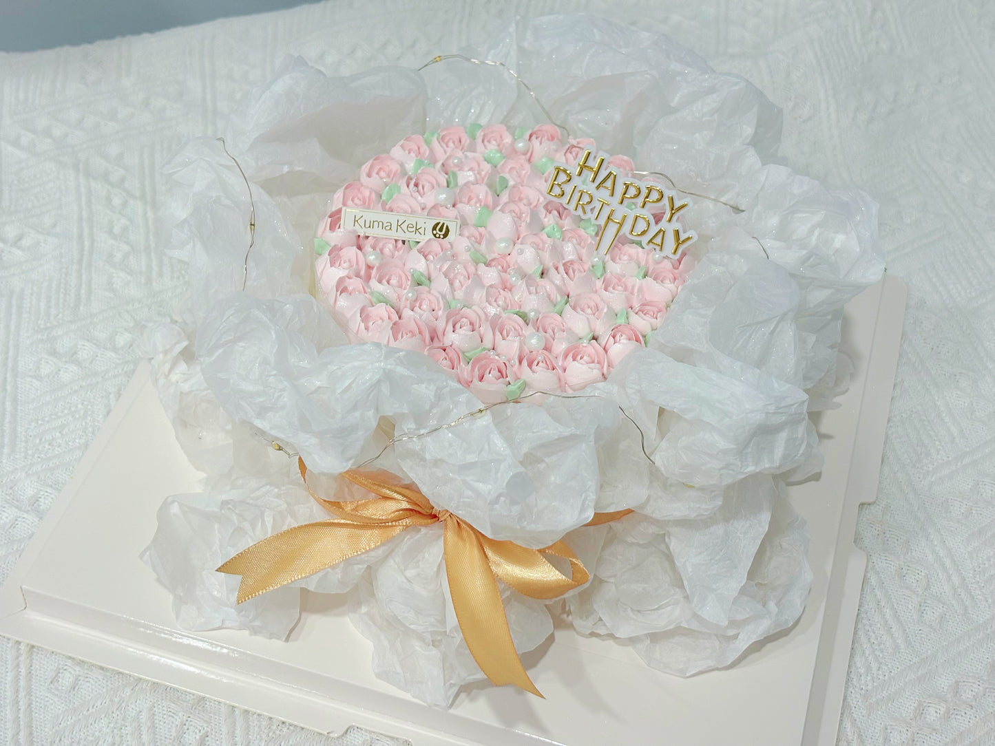 CREAM BOUQUET - Pink