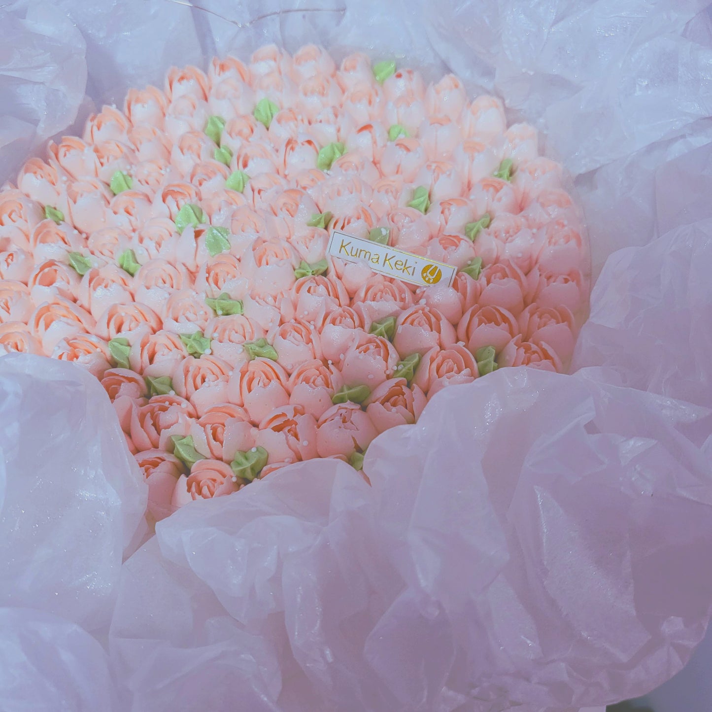 CREAM BOUQUET - Pink