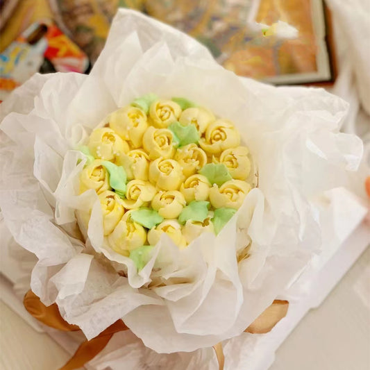 CREAM BOUQUET - Yellow