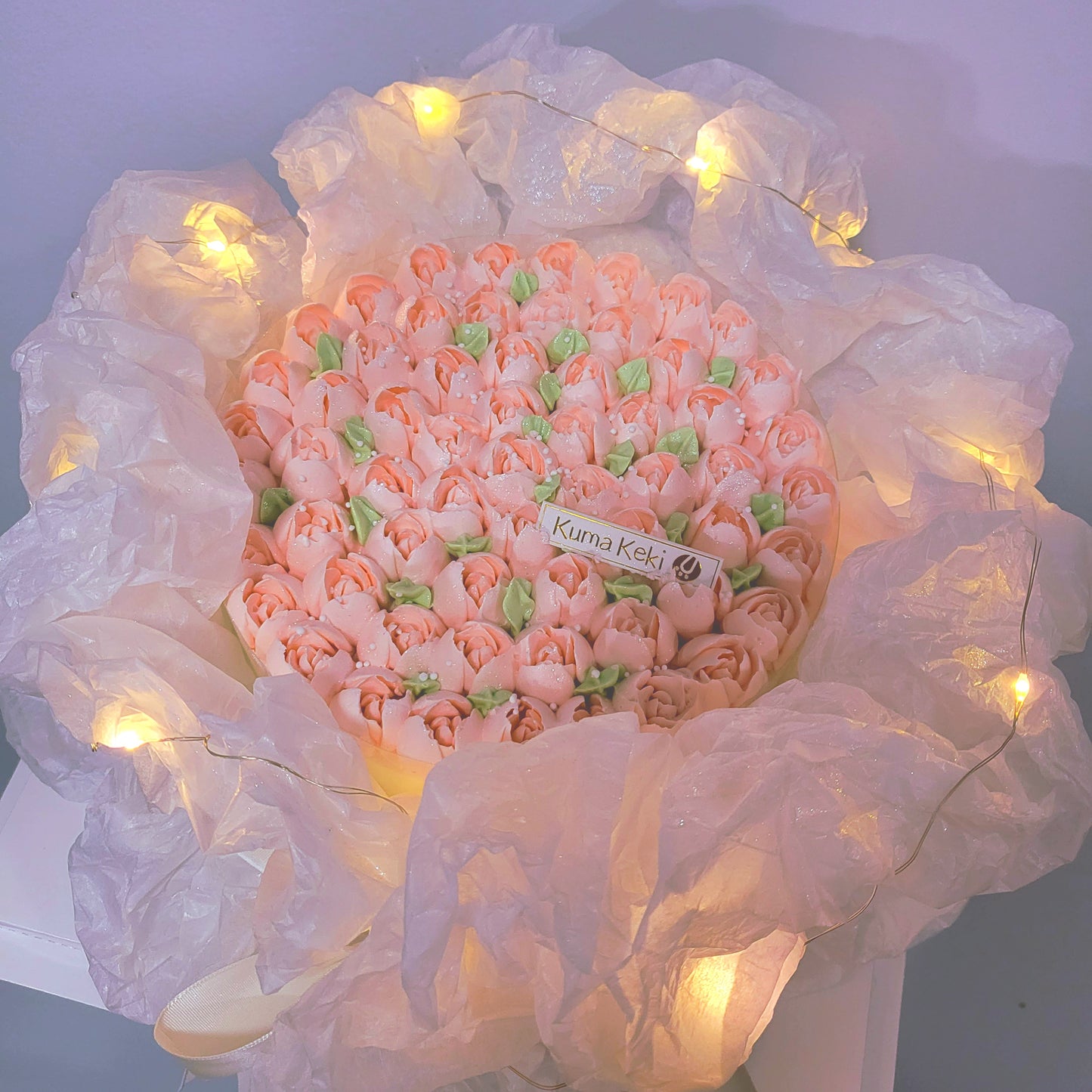 CREAM BOUQUET - Pink