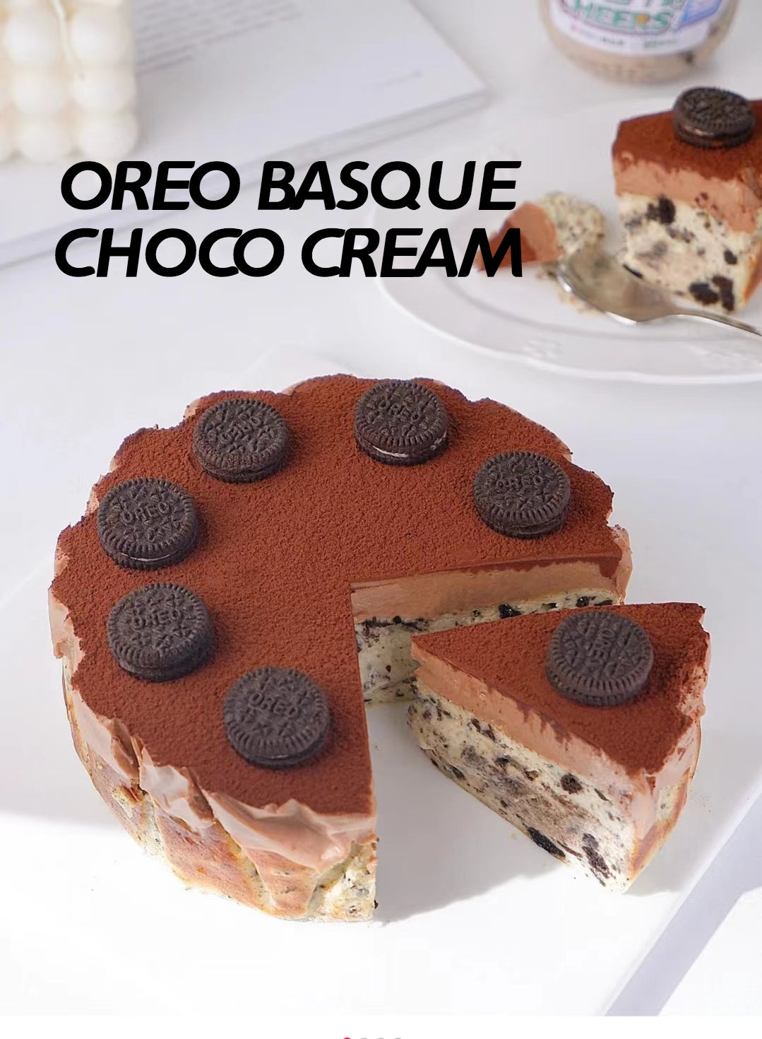 CHOCOLATE/OREO BASQUE CHEESE