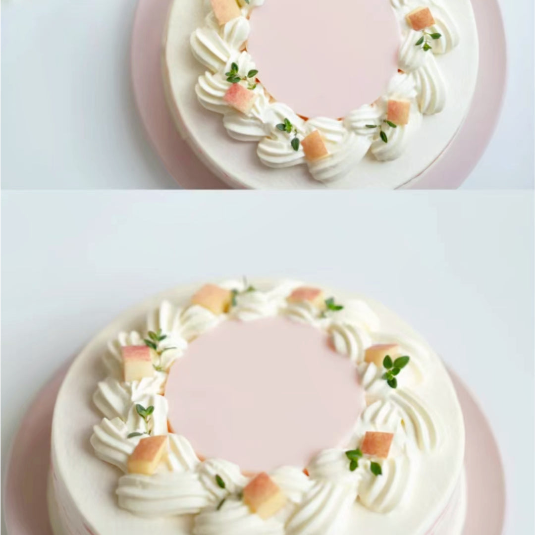 PEACHY OOLONG MILLE CREPES