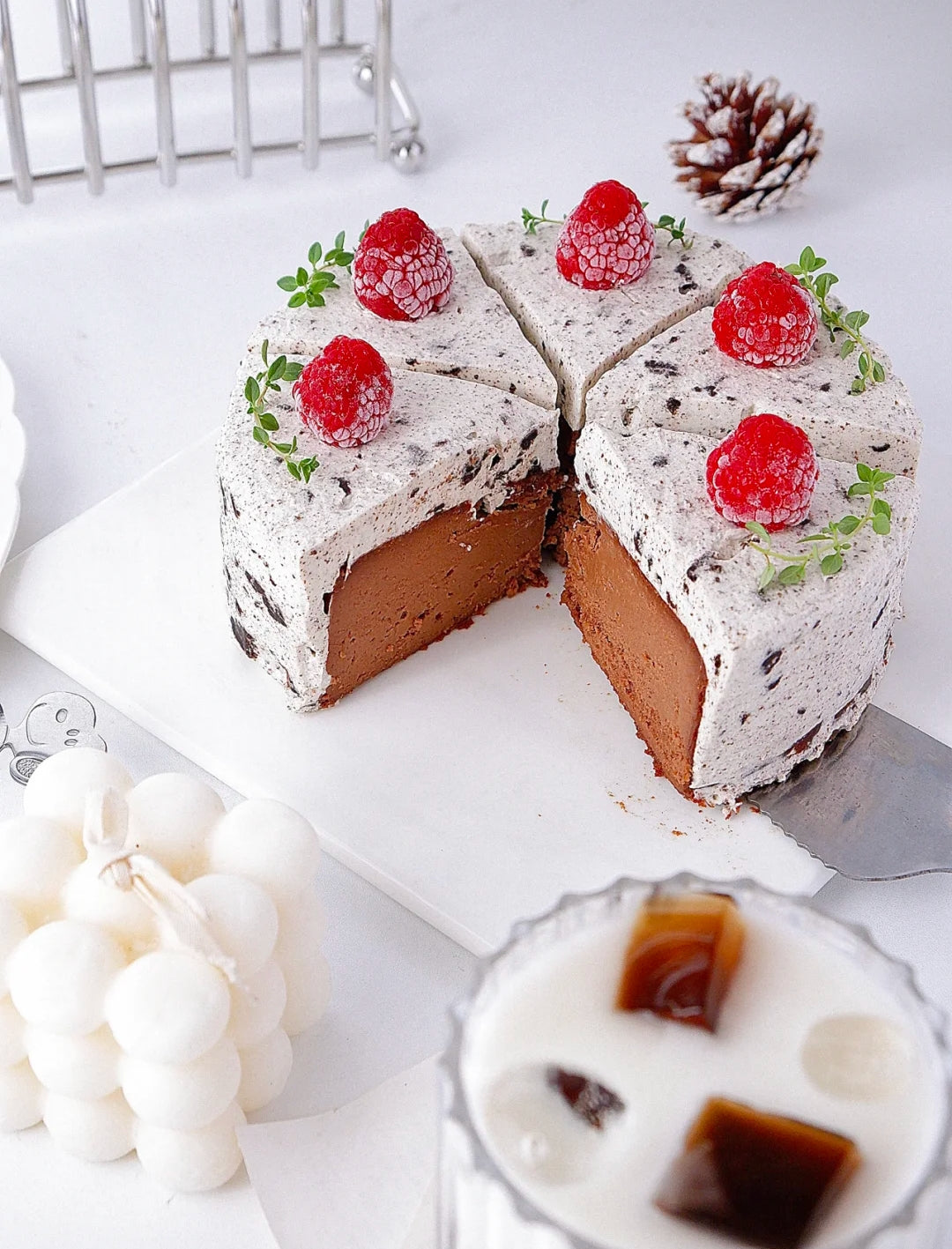 CHOCOLATE/OREO BASQUE CHEESE